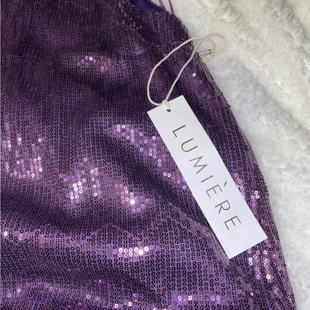 Lumiére purple sequin blouse - Picture 4 of 7